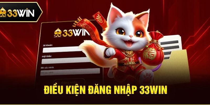 Người chơi mới gia nhập cần nắm rõ các điều kiện đăng nhập nhà cái 33win