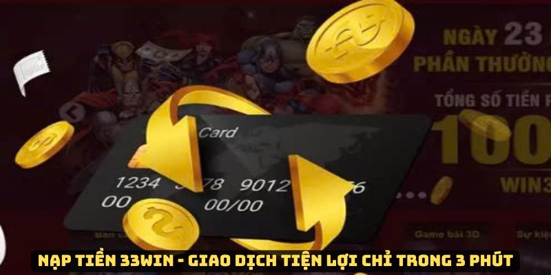 ảnh đại diện nạp tiền 33win